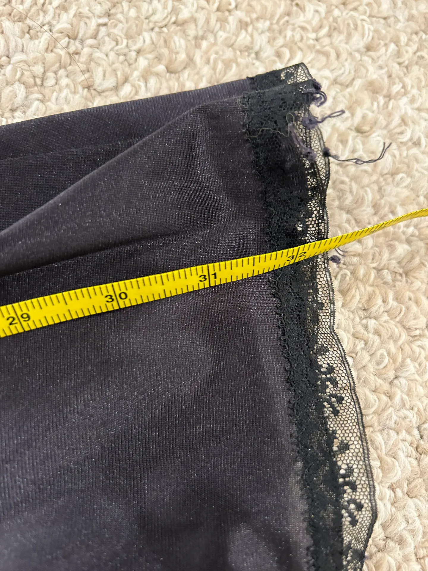 Black Lingerie Slip/nightgown Size XS - Image 10