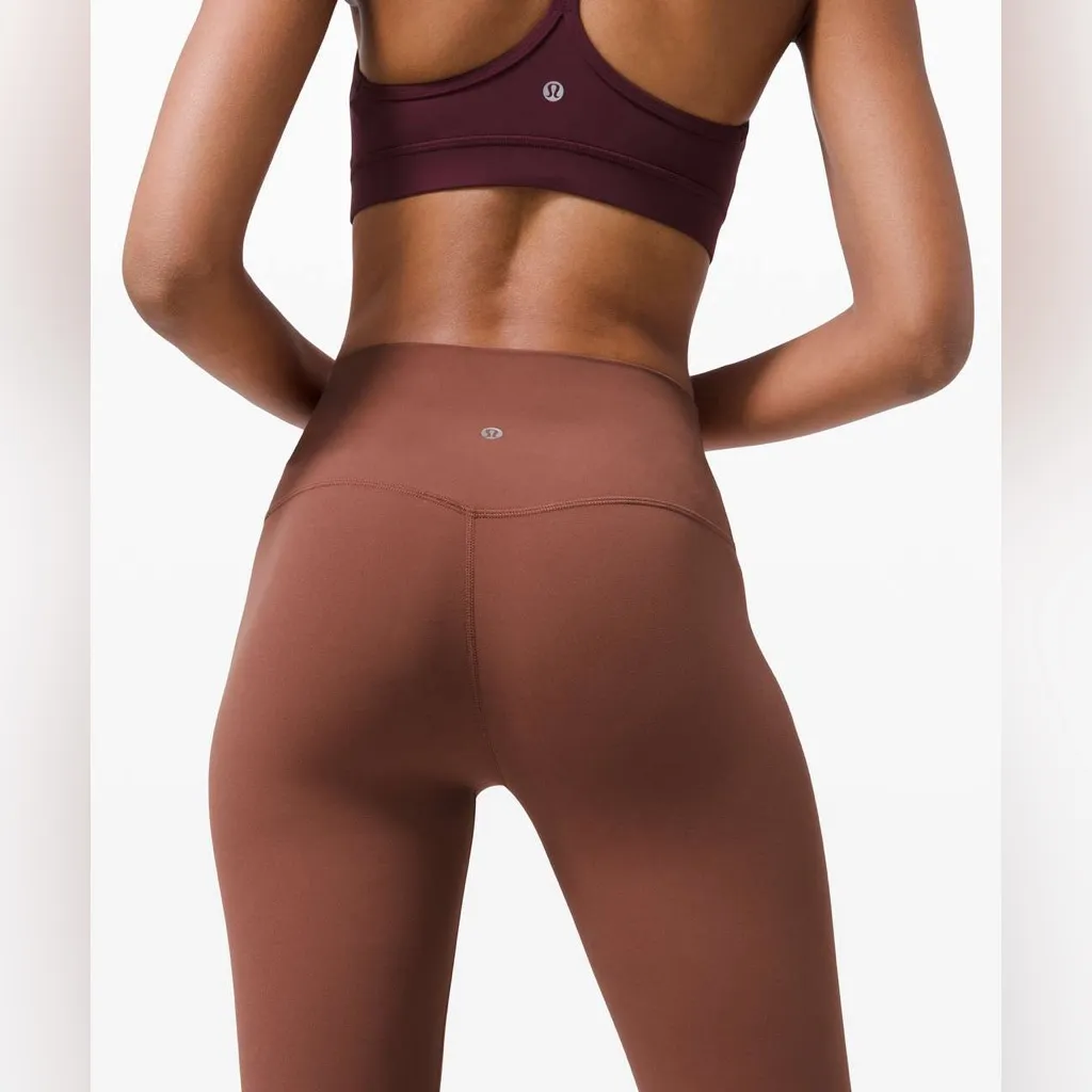 Worn once lululemon align 25” ancient copper size 6 - Image 2
