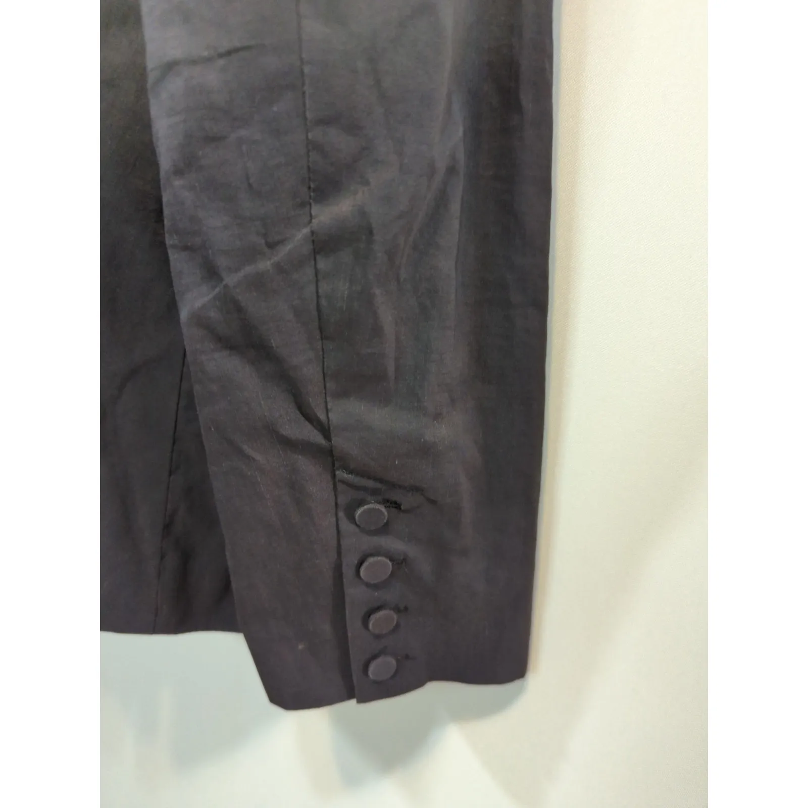 Eileen Fisher Zip Up Long Sleeve Blazer Jacket Womens XL Business Casual Preppy - Image 5