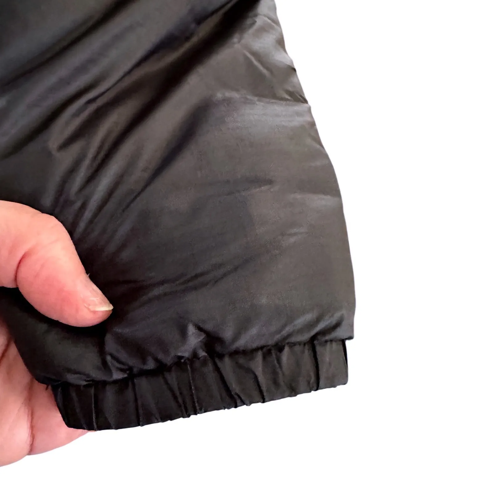 Patagonia Women's XL Black Full Zip Insulated Jacket Lightweight Puffer - Image 9