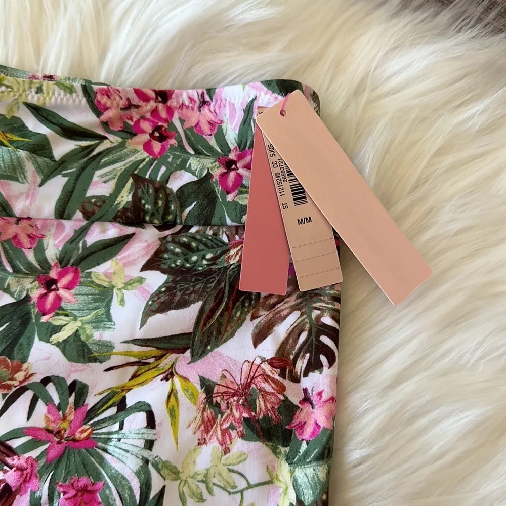 Victoria's Secret Tropical Swimsuit Spandex Shorts - Image 3