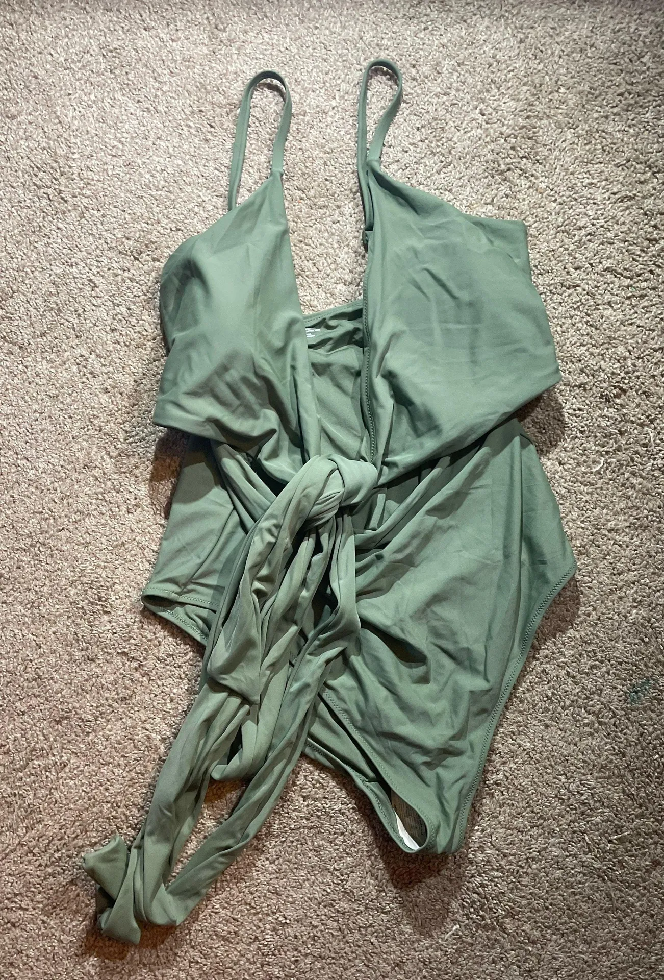 WRAP ONE PIECE SWIMSUIT - Image 4