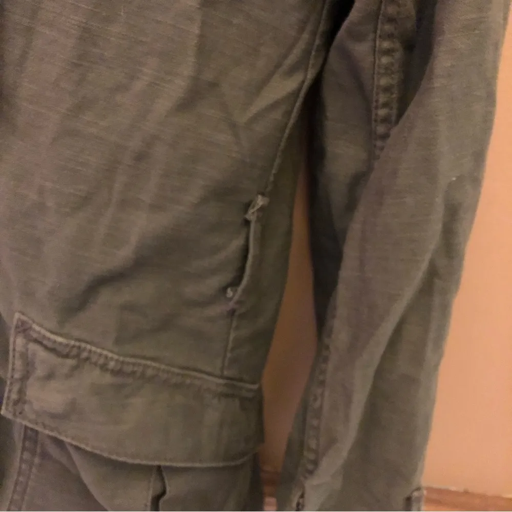 Levi’s Utility Button Peacoat Jacket Green Medium‎ - Image 8