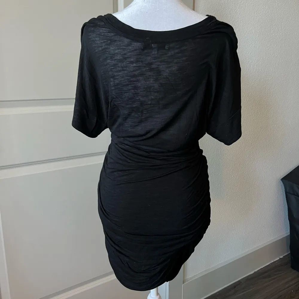 IRO Black Mini Dress - Image 6