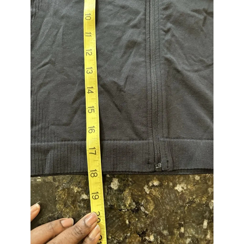 Women's Seamless Fitted Full Zip Jacket - JoyLab Crop Workout Gym Activewear S - Image 10