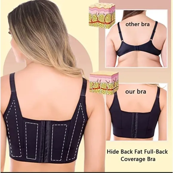 Deep Cup Shapewear Bra Bundle‎ Black Size undefined - Image 8