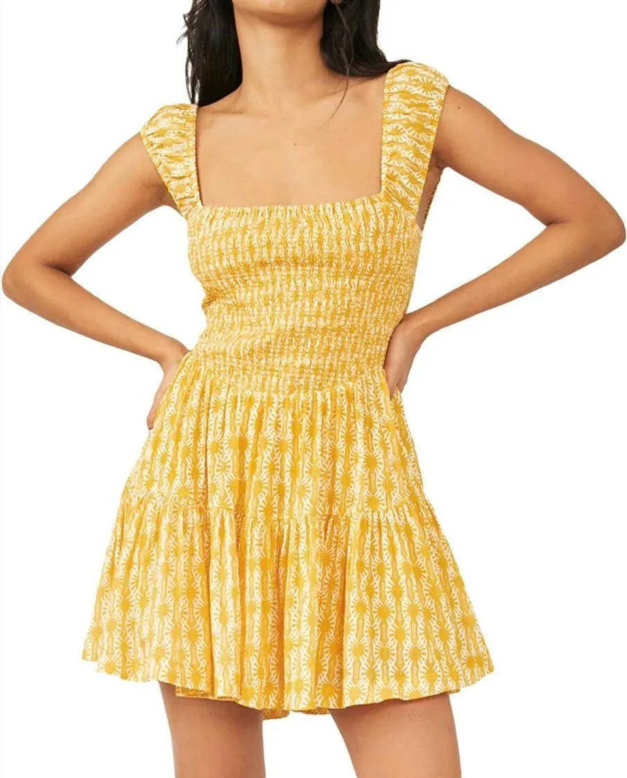 Sweet Annie Smock Mini Dress - Image 4