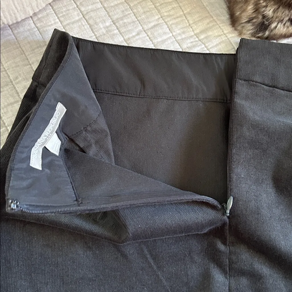 Banana republic, vintage Y2K Micro corduroy gray mini skirt 2 - Image 5