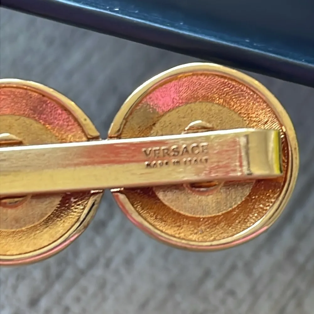 Versace Medusa Tribute Hair Barrette - Image 5