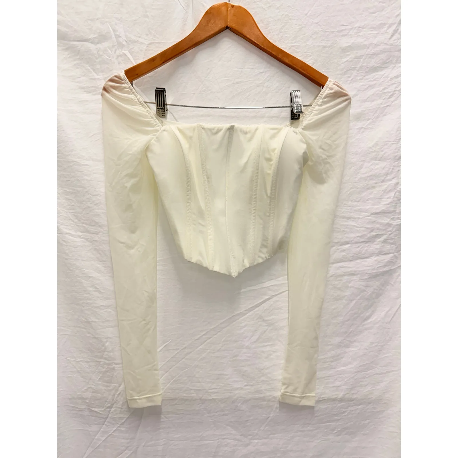 Princess‎ Polly Beverly Top Mesh Date Night Cocktail Gala US 0 - Image 3