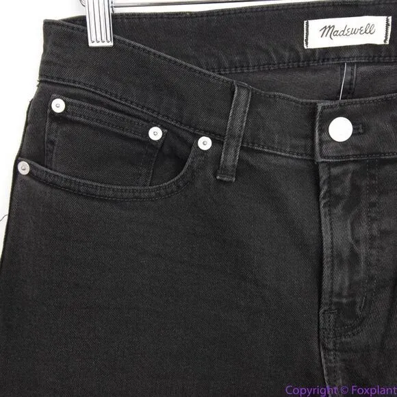 NEW Madewell The Low-Rise Perfect Vintage Straight Jean in Lunar Wash,‎ 29 - Image 14