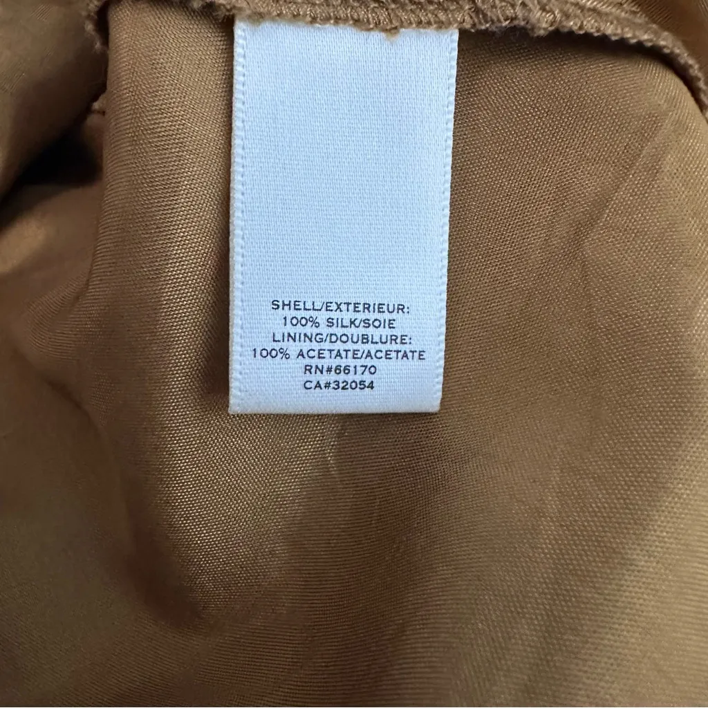 Anthropologie Moulinette Soeurs Tiered Babydoll Strapless 100% Silk Dress Size M - Image 4