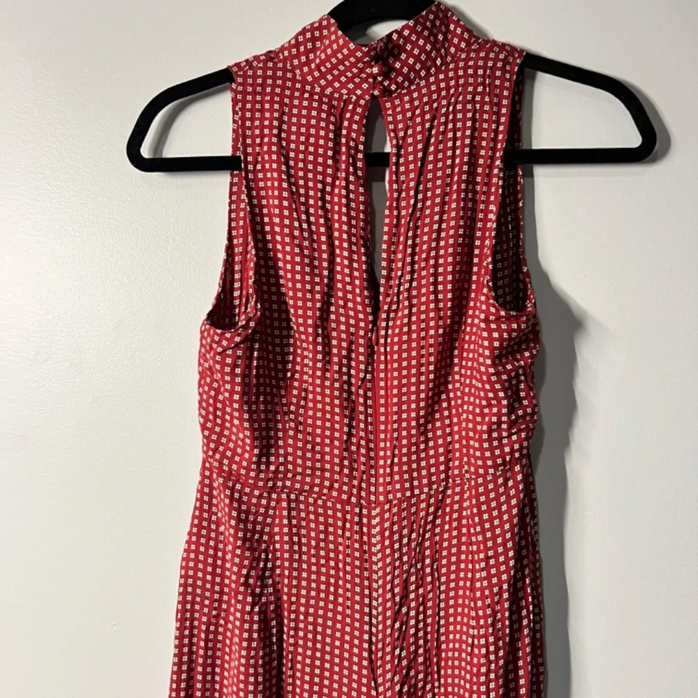 MAEVE Women's Red patterned jumpsuit SIZE 2 - Image 6