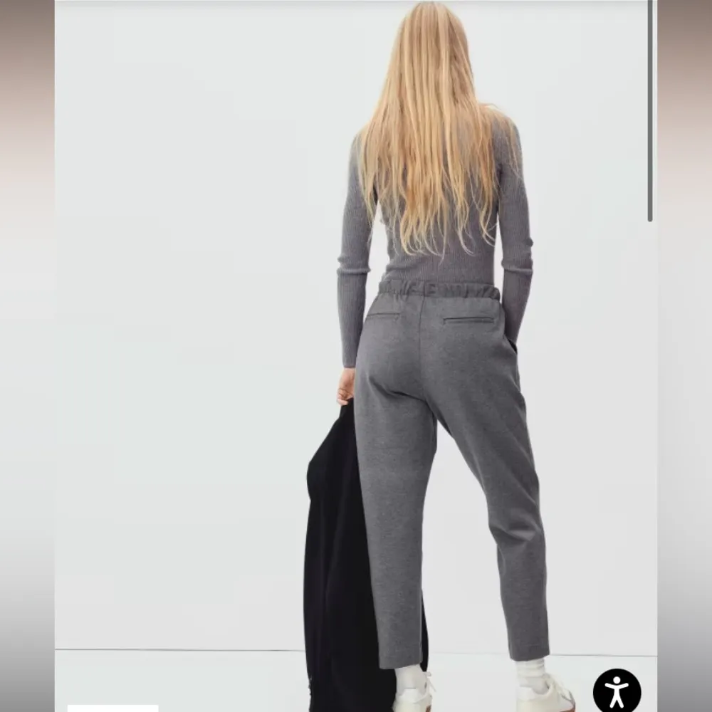 Everlane The Dream Pant Gray Heather - Image 2