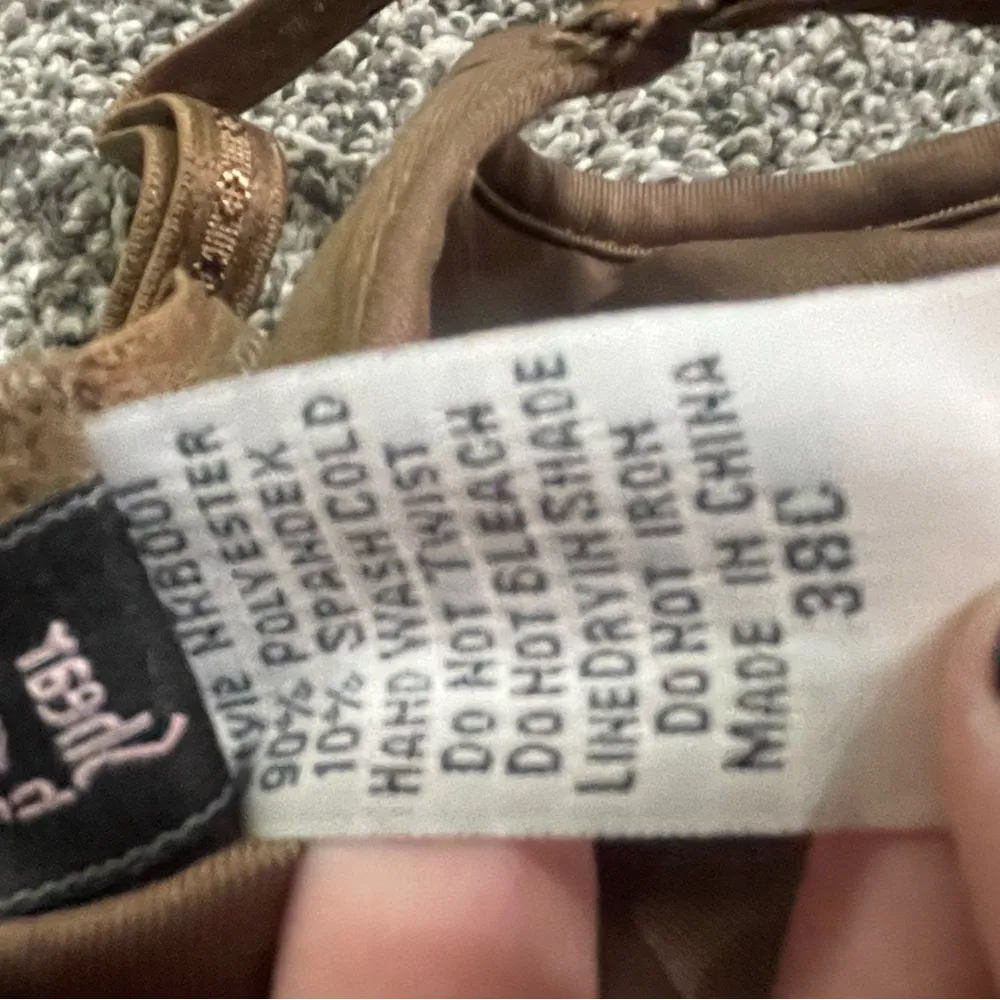 Vintage Rhonda Shear Shapewear brown cami tank top 38C Size undefined - Image 3