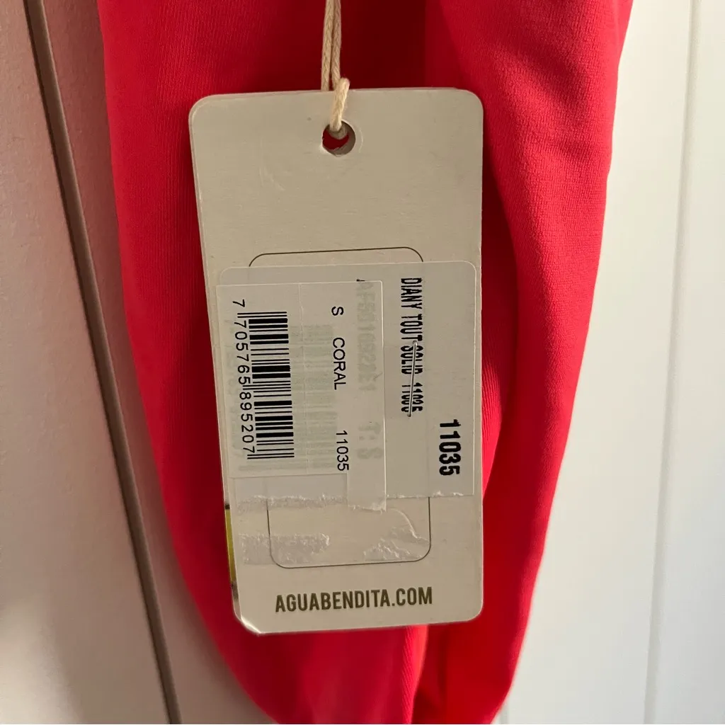 Agua Bendita Diany Tout One Piece Swimsuit Pink - Image 6