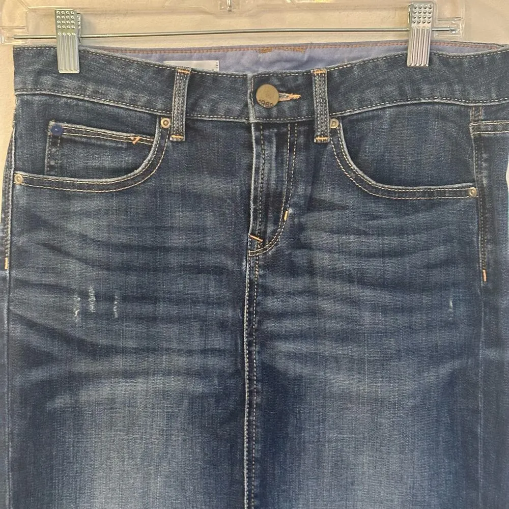 Women's Gap Denim Skirt sz 27 Women's Jean Skirt sz 4 Mini Skirt - Image 2