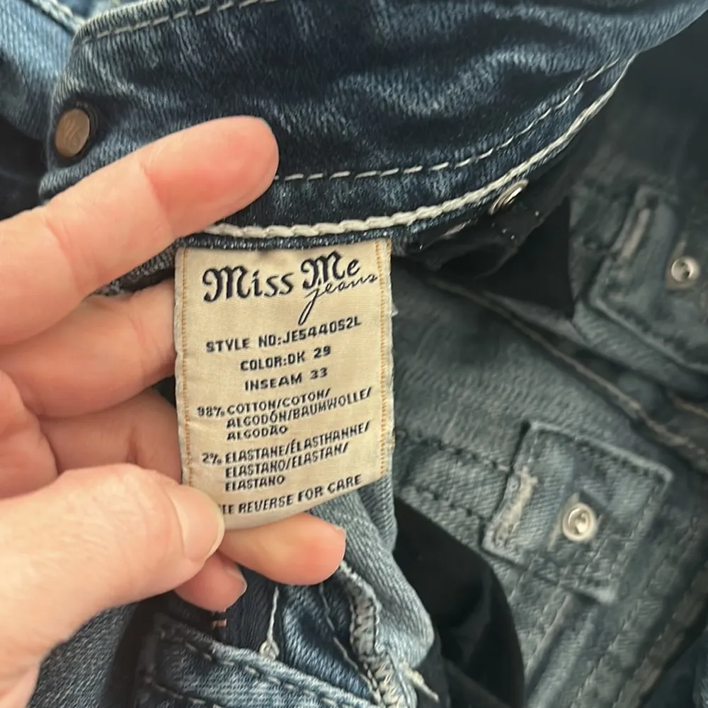 Miss Me Women's Sequins Skinny Jeans Size-27 - Image 4