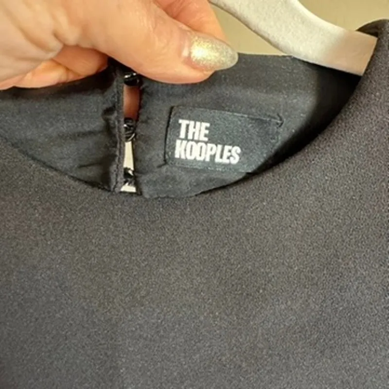 The Kooples Black Mini Dress – NWT – Size Small – Parisian Tailored Fit - Image 4