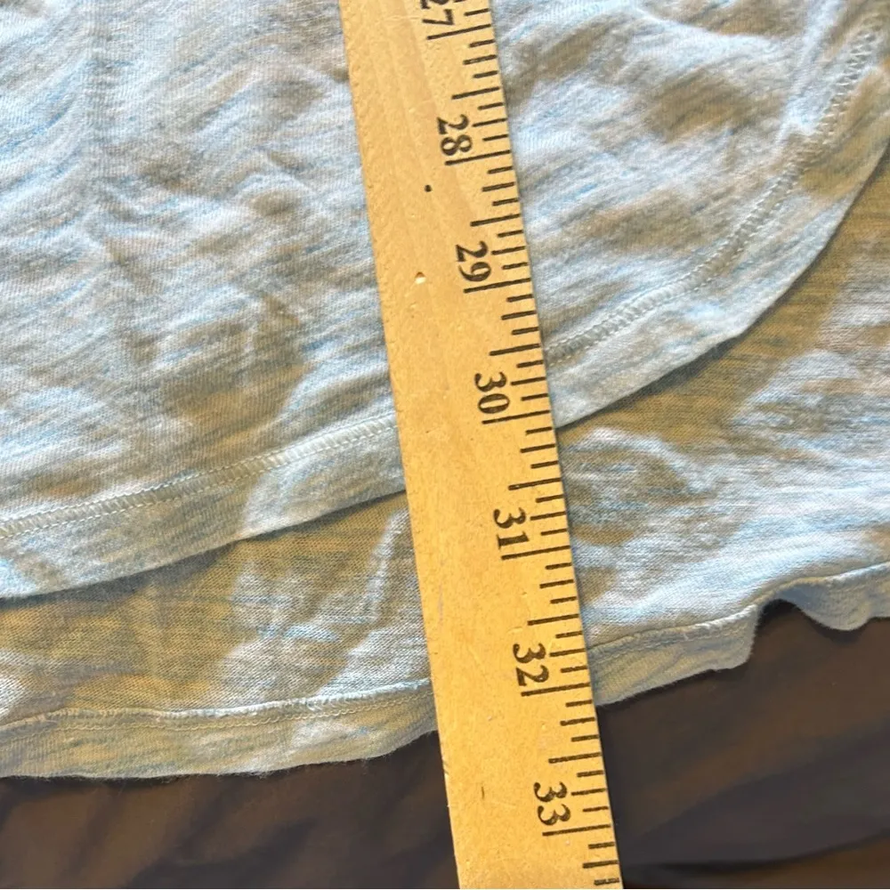 Victoria’s Secret blue short sleeve logo pajama shirt size large - Image 6