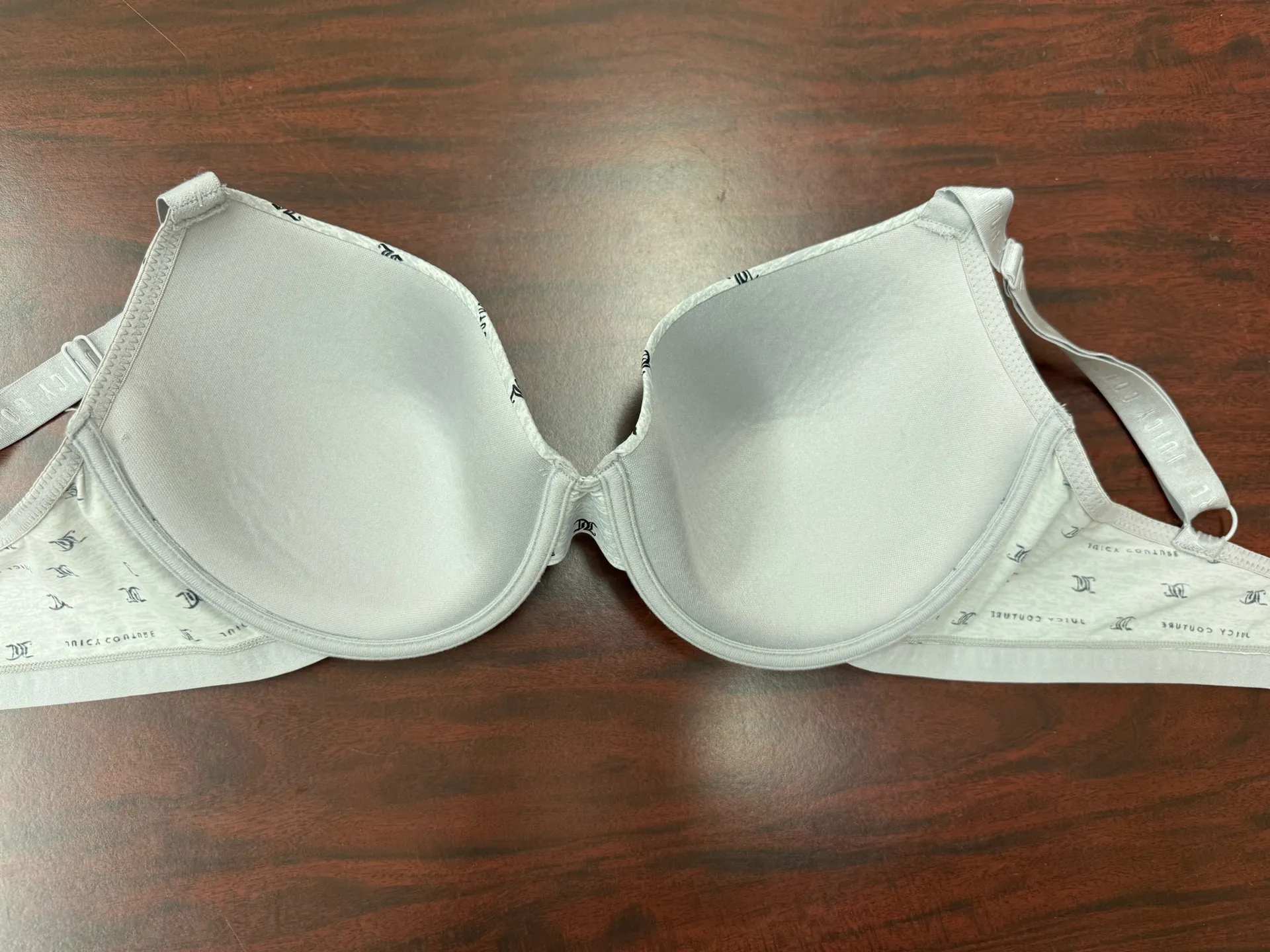 Juicy Couture  Grey Bra Size 38D - Image 3