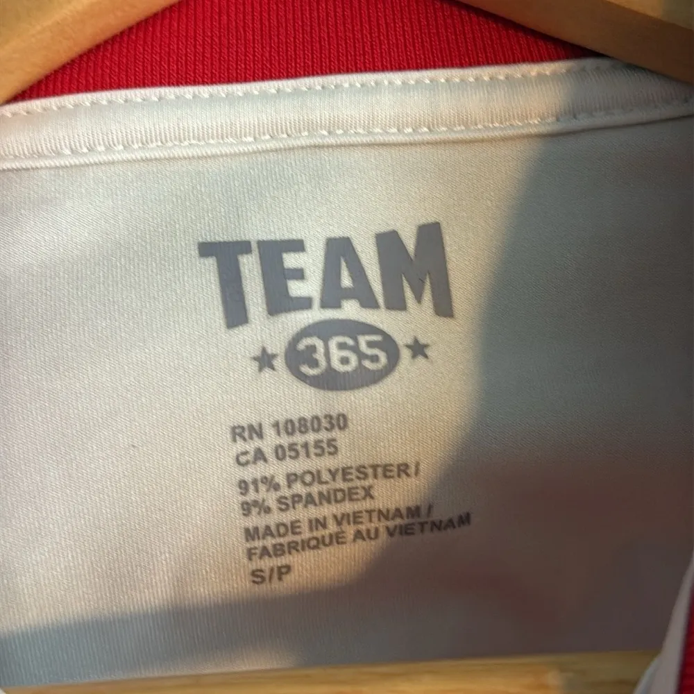 Capital Region Pony Club Size Small Short Sleeve Horse Riding Equestrian Shirt Red - Image 4