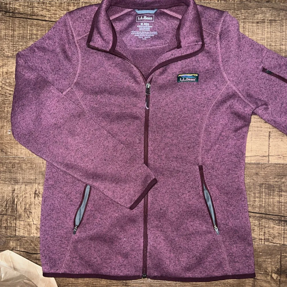 L.L.Bean NEW  thermal zip up - Image 2