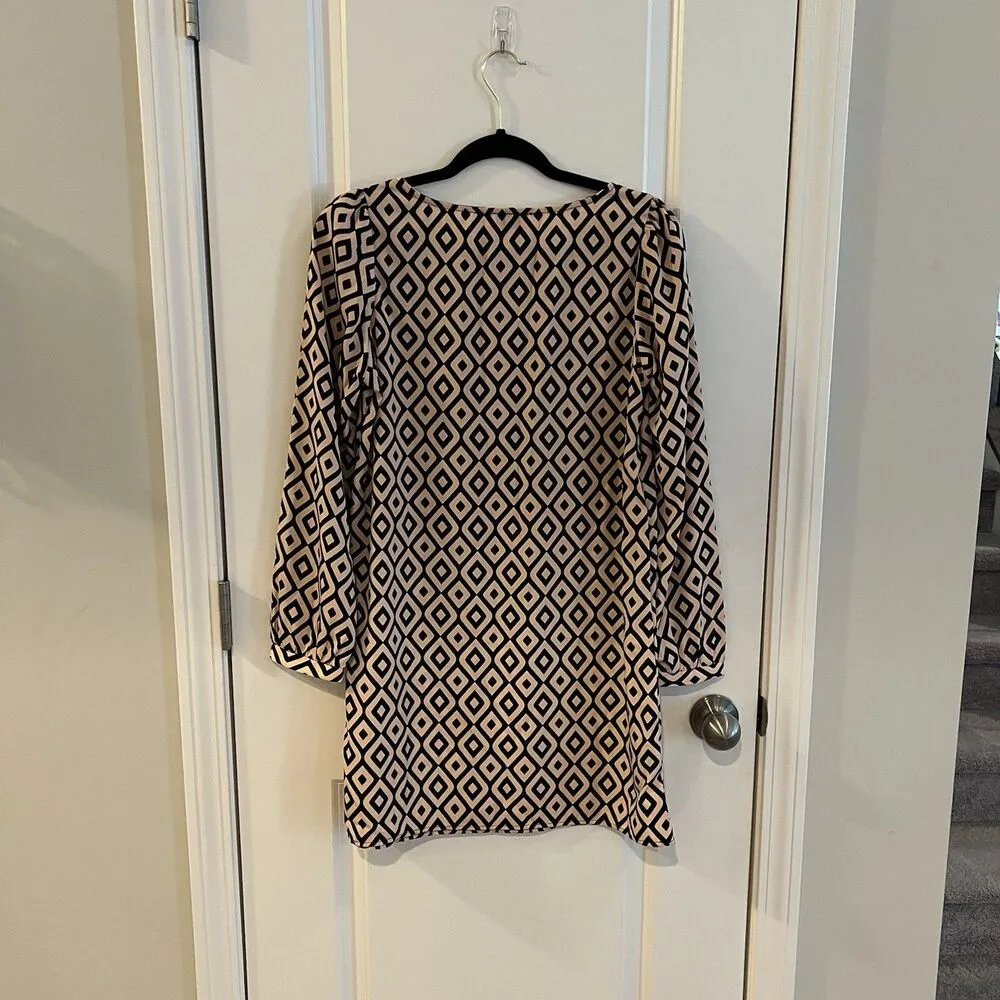 Brigitte Bailey Women’s Dress Medium Made In USA Blue - Image 2