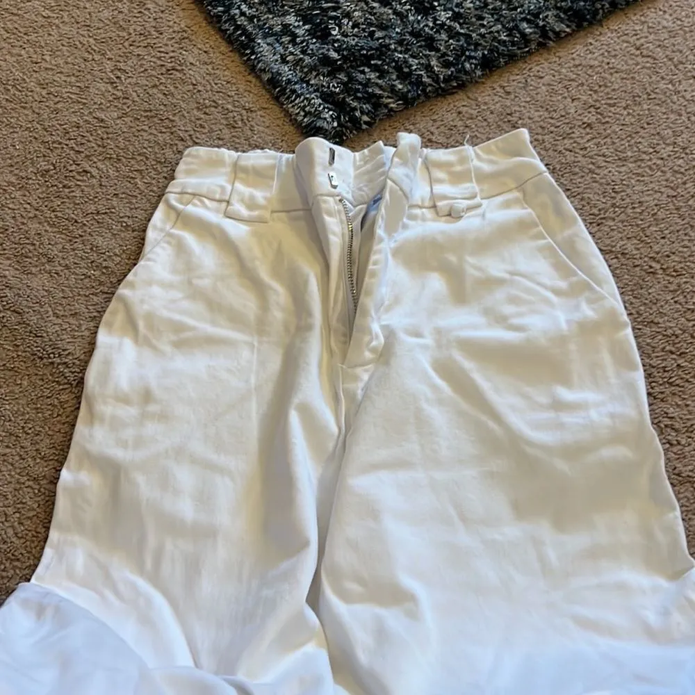 I am Gia high waist white pants xs - Image 4