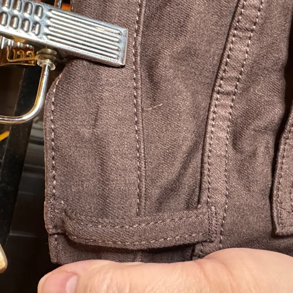 NWOT LILA RYAN Turkish Coffee Brown Skinny Jegging Size 32 - Image 8