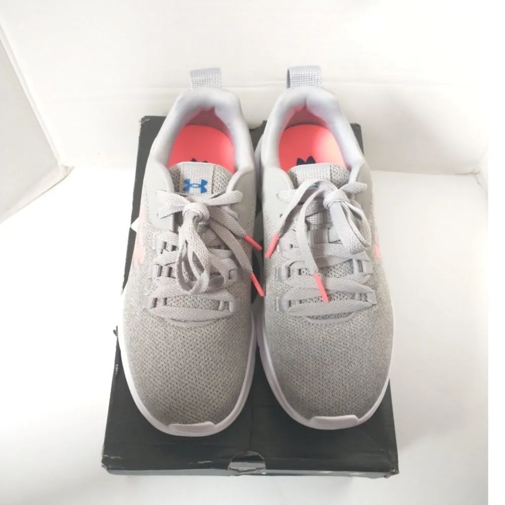 New! UNDER ARMOUR Women's Essential Sneakers Running Athletic Shoes Gray Size 6 - Image 7