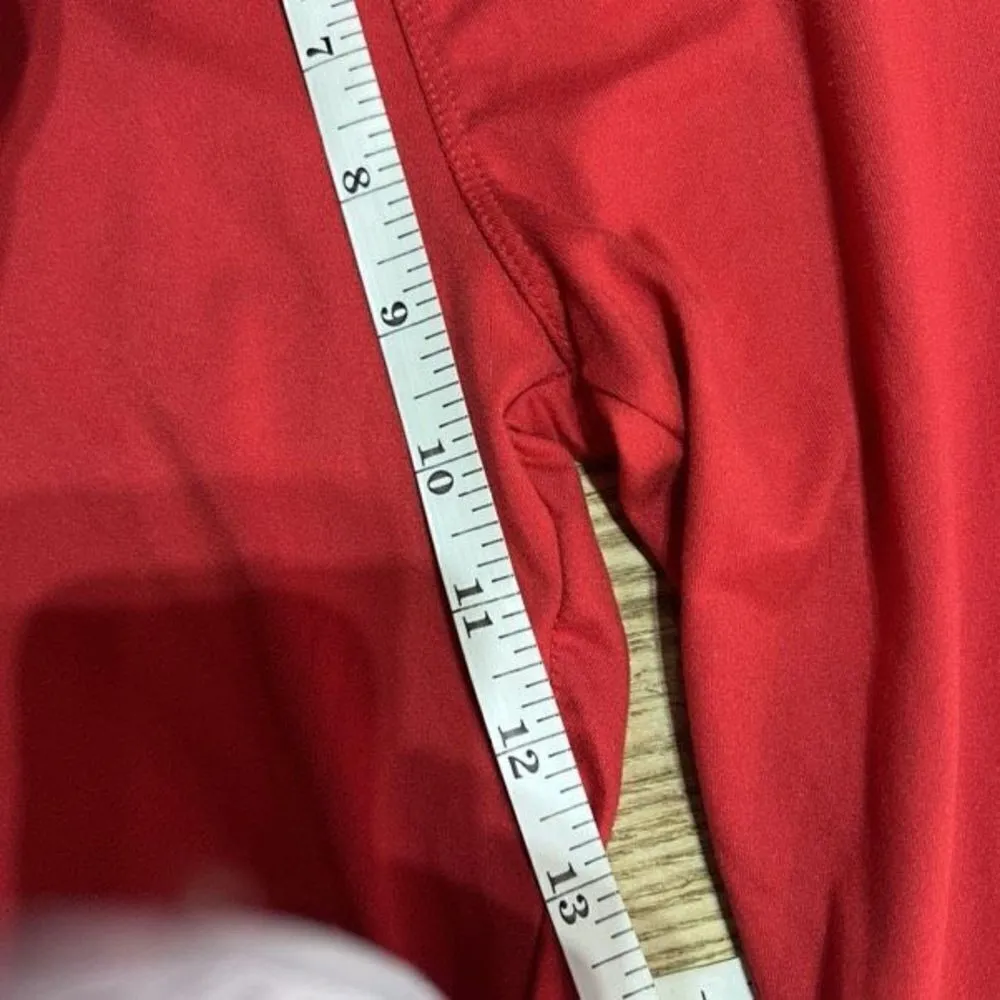 ‎LuLaRoe Women's Red Leggings Size One Size - Image 8