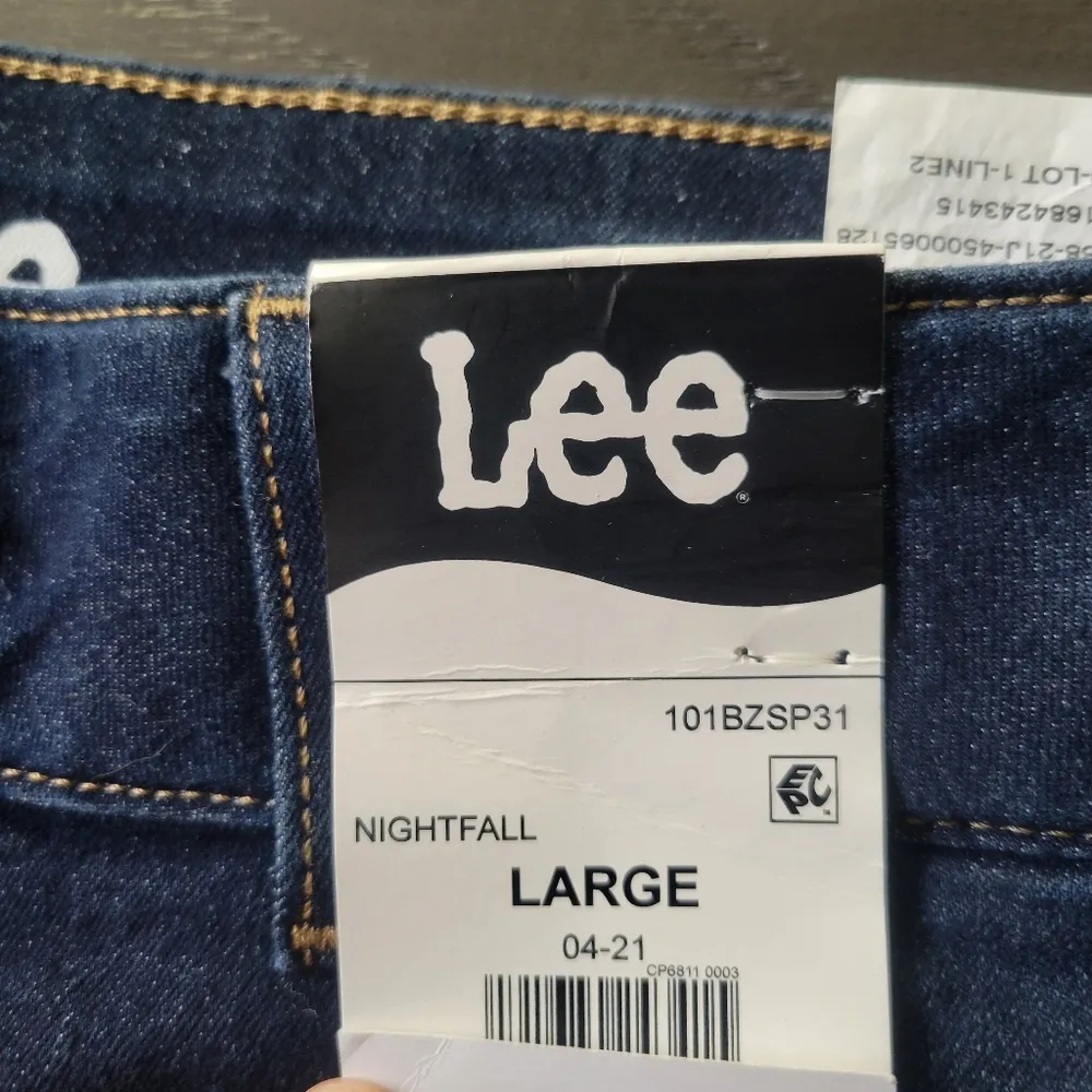 NWT Lee denim jeans women's large L new - Image 5