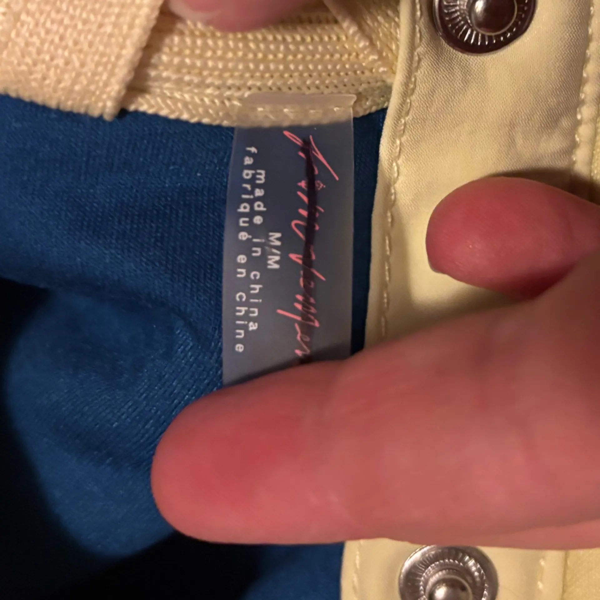 NWOT Free People Movement Zig Zag Pullover sz M Yellow Size M - Image 3