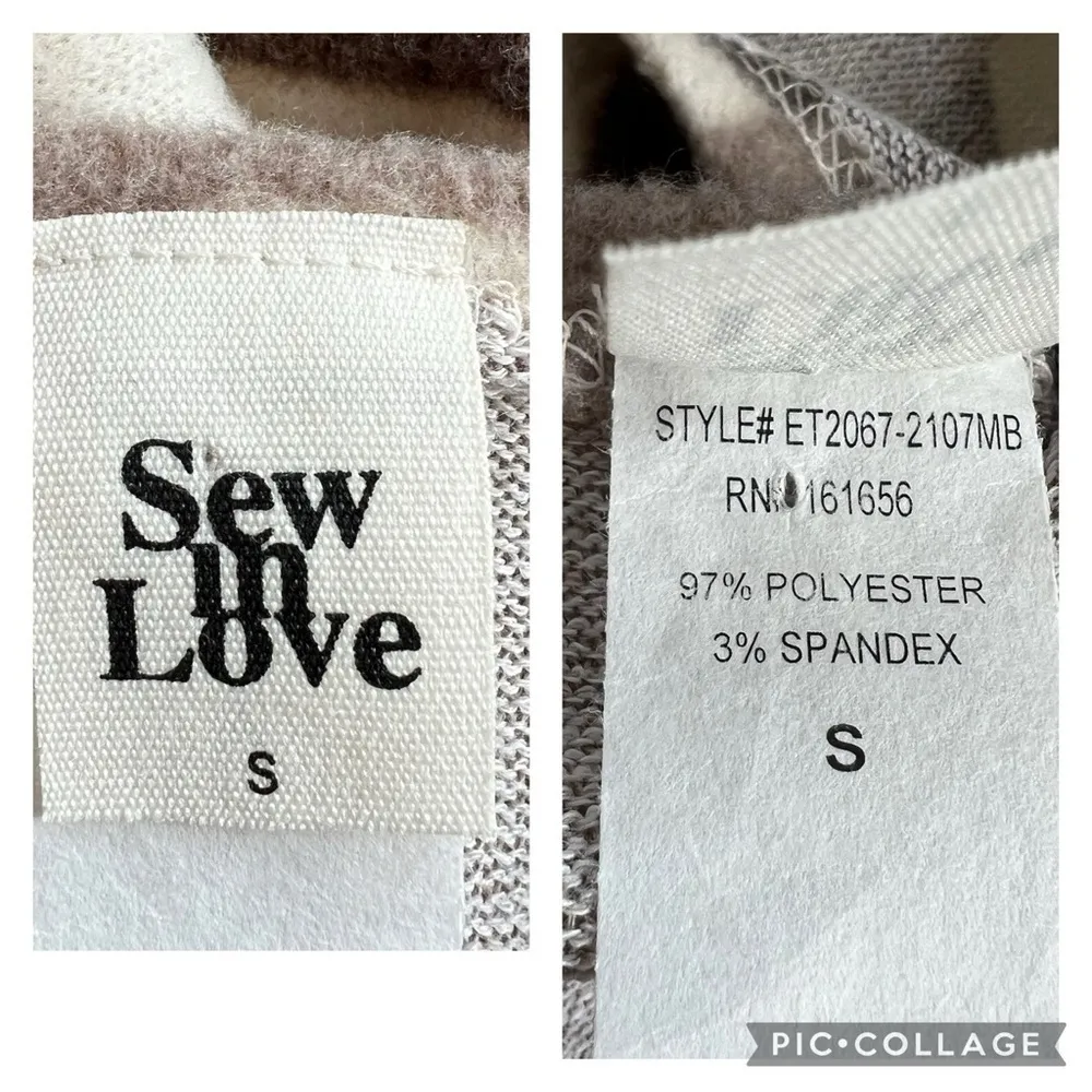 Sew In Love Aztec Cardigan Southwestern Open Front Print Tan Cream S Relaxed - Image 17