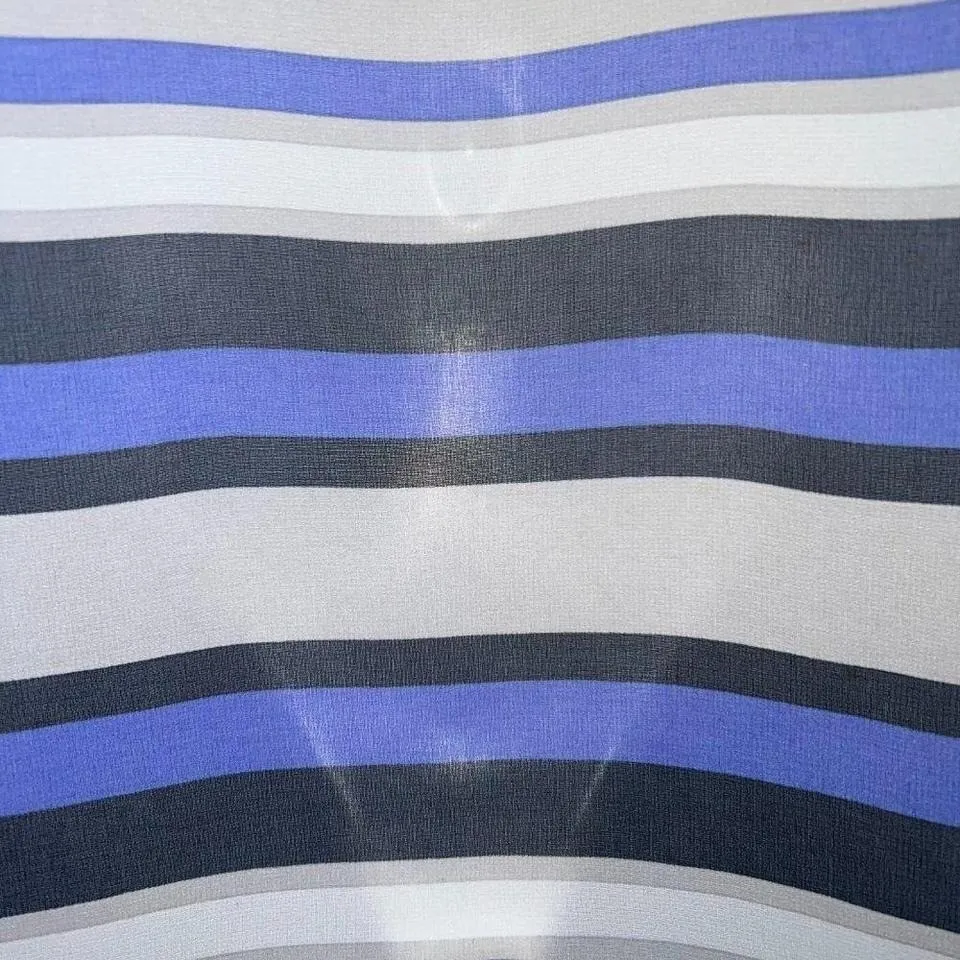 CABI Multicolor Underline Horizon Stripe  Sleeveless V-Neck Top‎  EUC M - Image 7