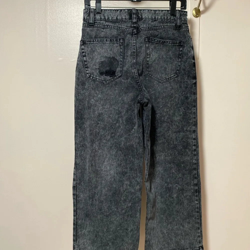 Rewash Women's Gray Wide-Leg Jeans - Image 4