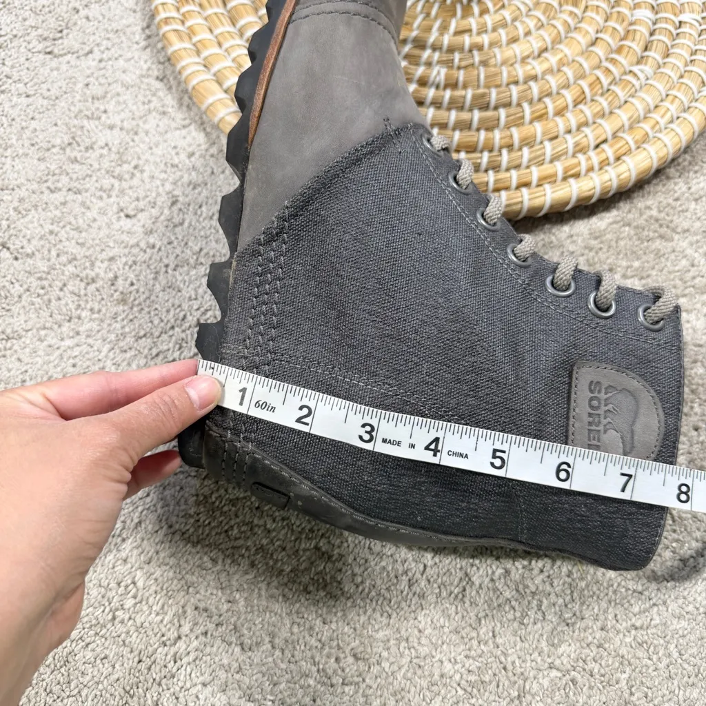 Sorel Women’s PDX Lexie Wedge Lace-Up Ankle Boots Bootie in Gray Quarry 10 - Image 6