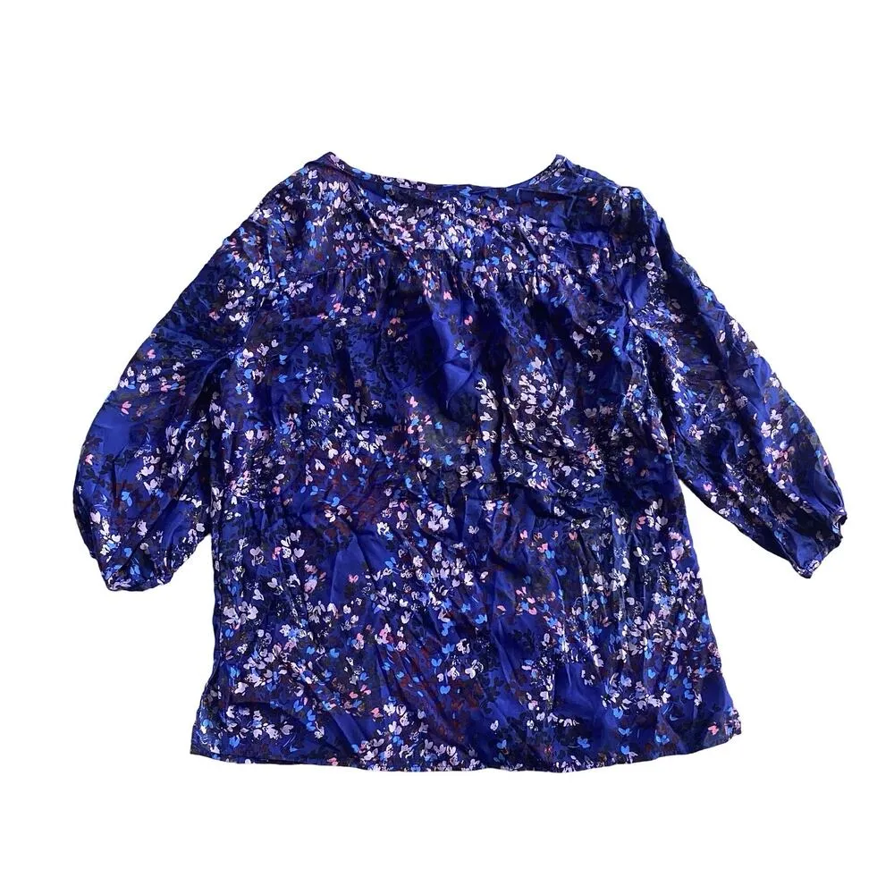 White Stag Floral Blouse - Image 6