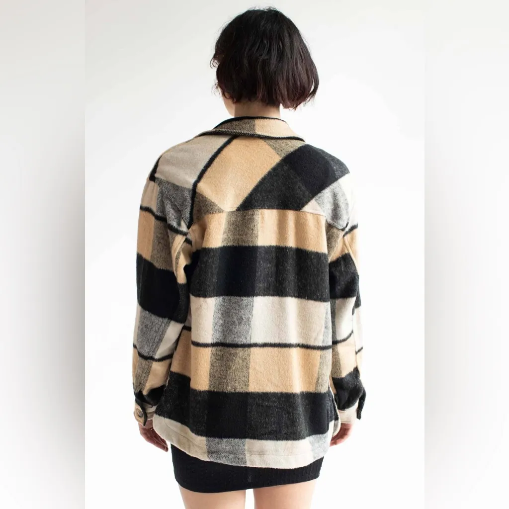 Oversized Shacket Black - Image 2