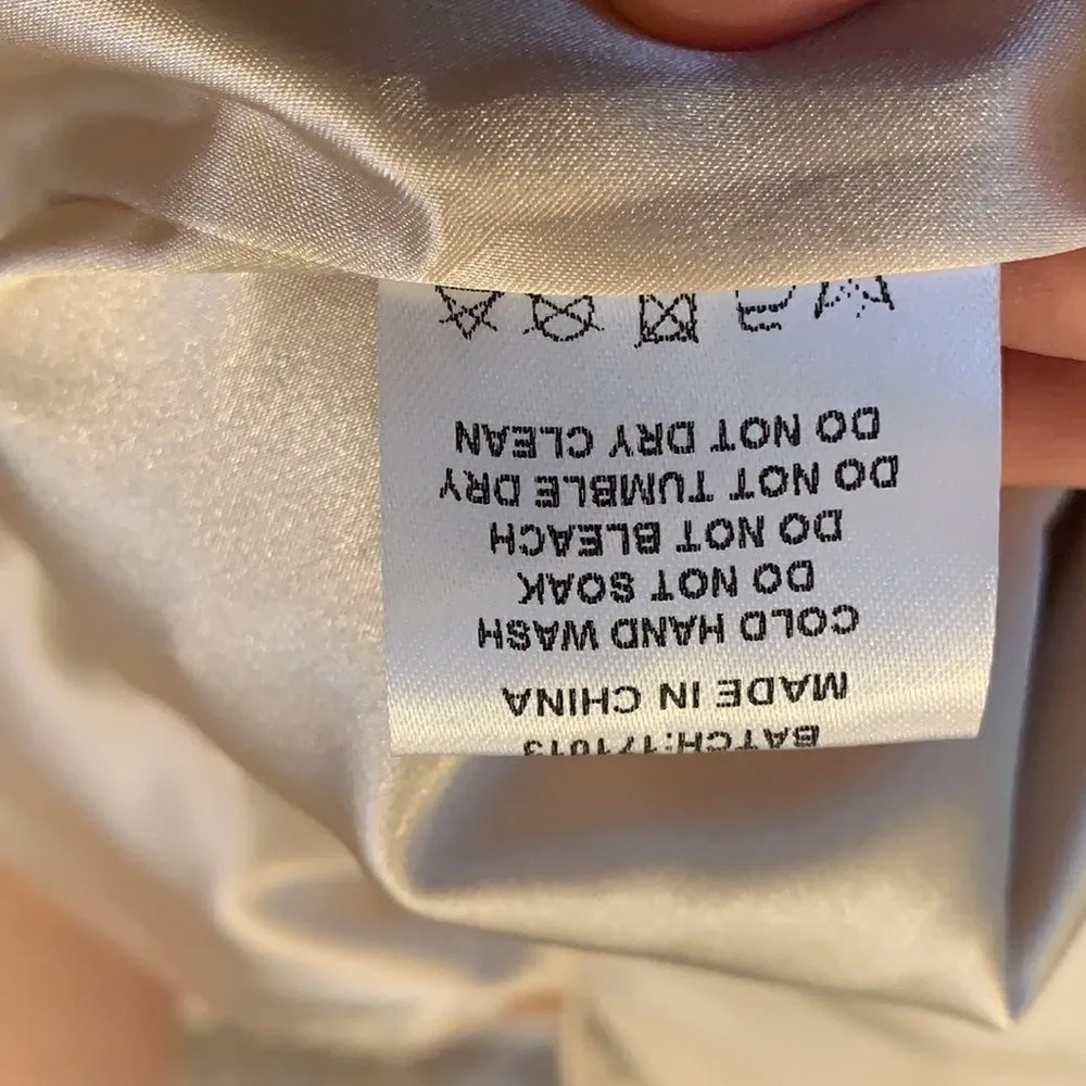 Bariano Australia Rose Gold Shimmer Skirt New with tags size 6 - Image 10