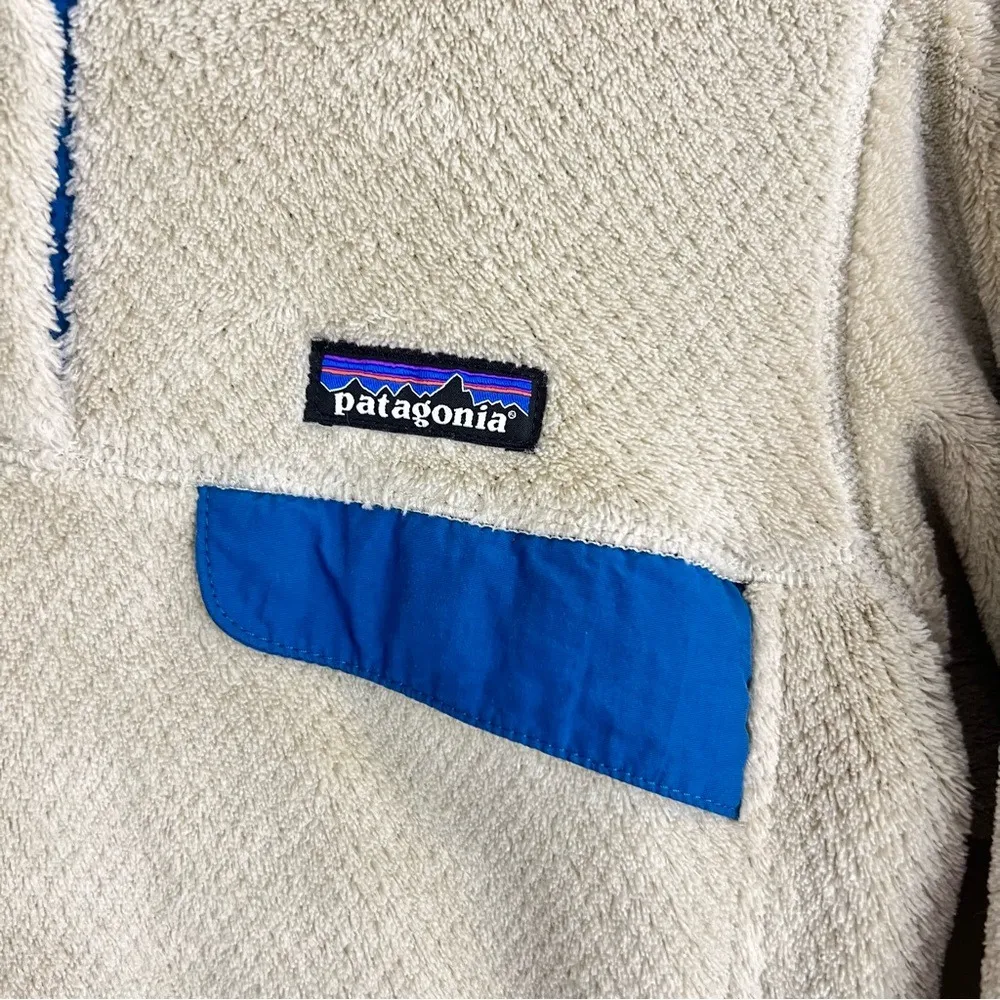 Patagonia Women's Re-Tool Snap-T Fleece Pullover Size Medium EUC Cabincore - Image 4