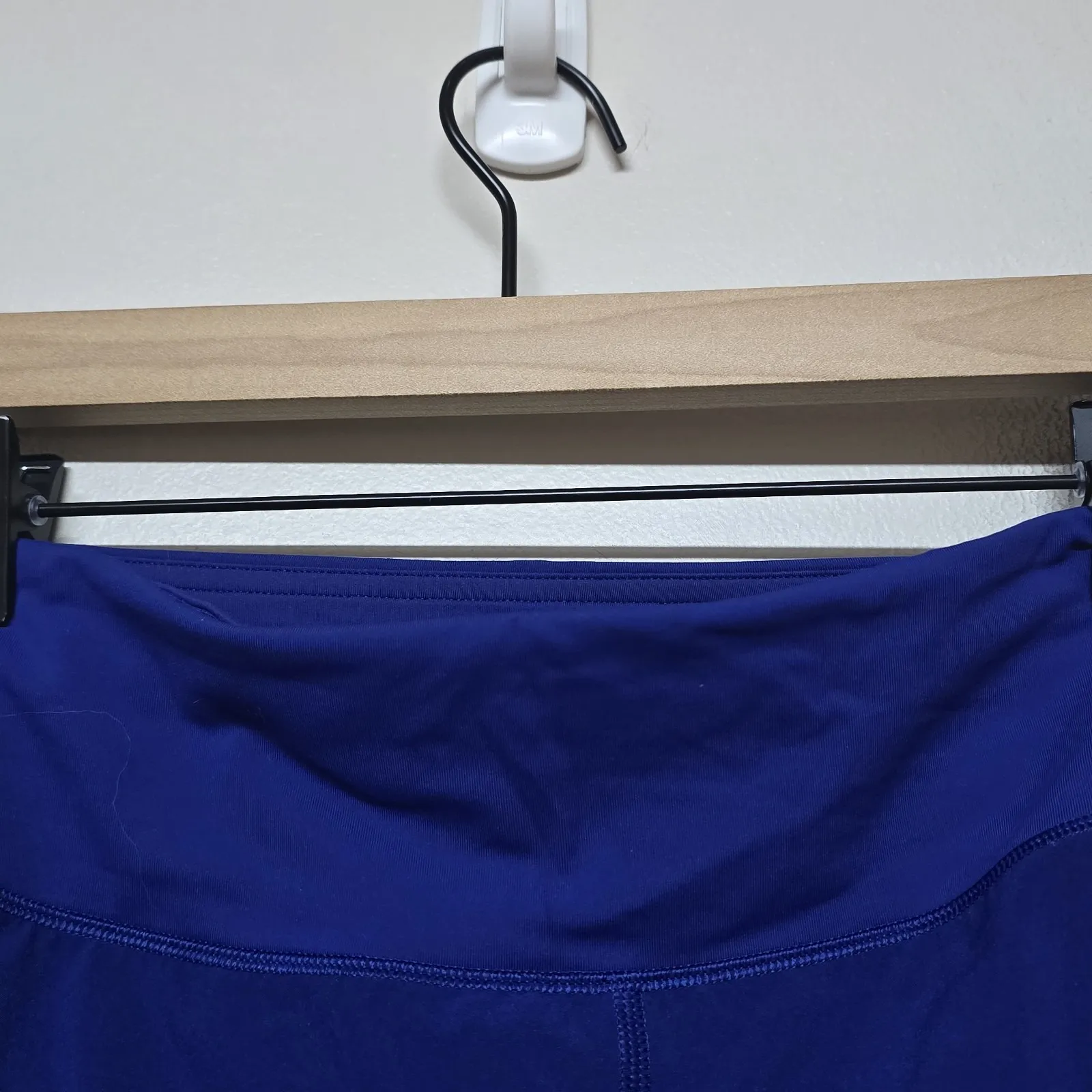 Lululemon Shorts Women‎ Hotty Hot HR 4" Lined Athleisure Gym Sz 10T LW7AYMT Blue - Image 3