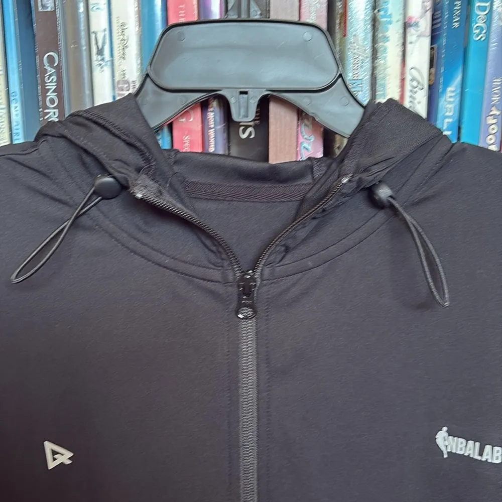 NBA - QORE-NBALAB Brooklyn Nets Everyday Team Women’s Hooded Jacket Sz L - Image 8