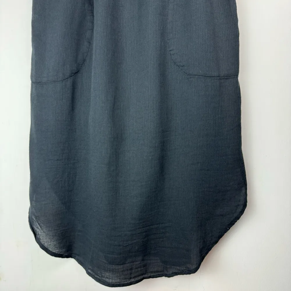 NWT Prana Seakissed Midi Dress Sz Small Black Organic Cotton Sleeveless - Image 8