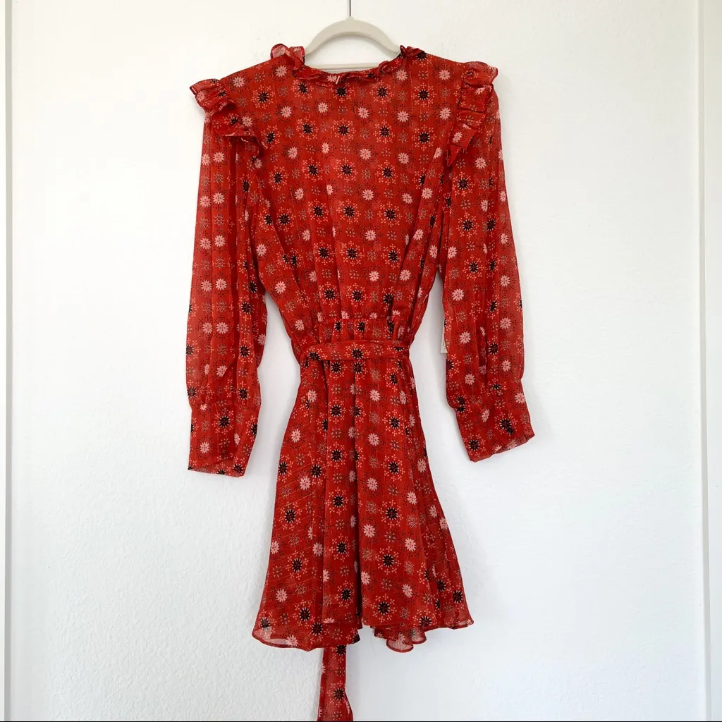 NWT Anthropologie MISA Los Angeles Veruka Mini Dress in Maravi Dots - Image 9