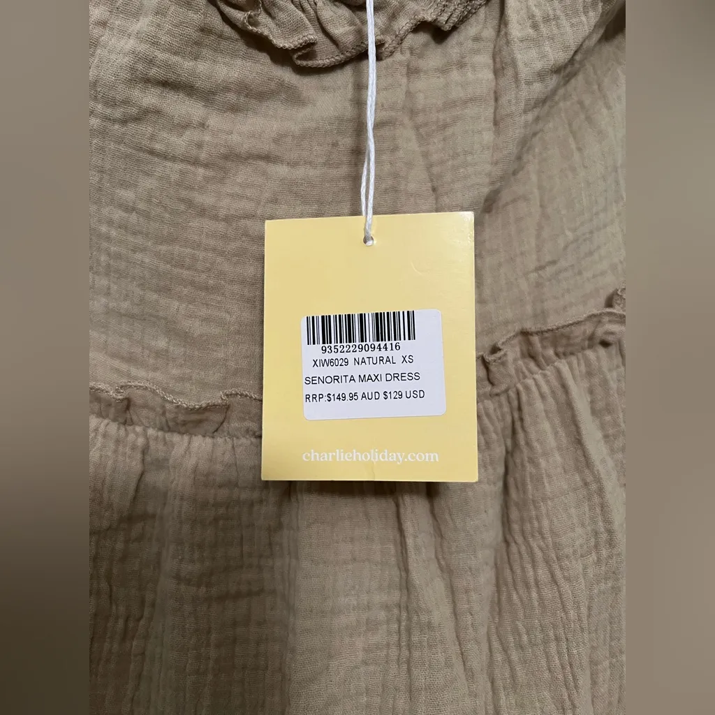 Anthropologie‎ / Charlie Holiday Senorita Maxi Dress | Size 2 Boho coastal - Image 7