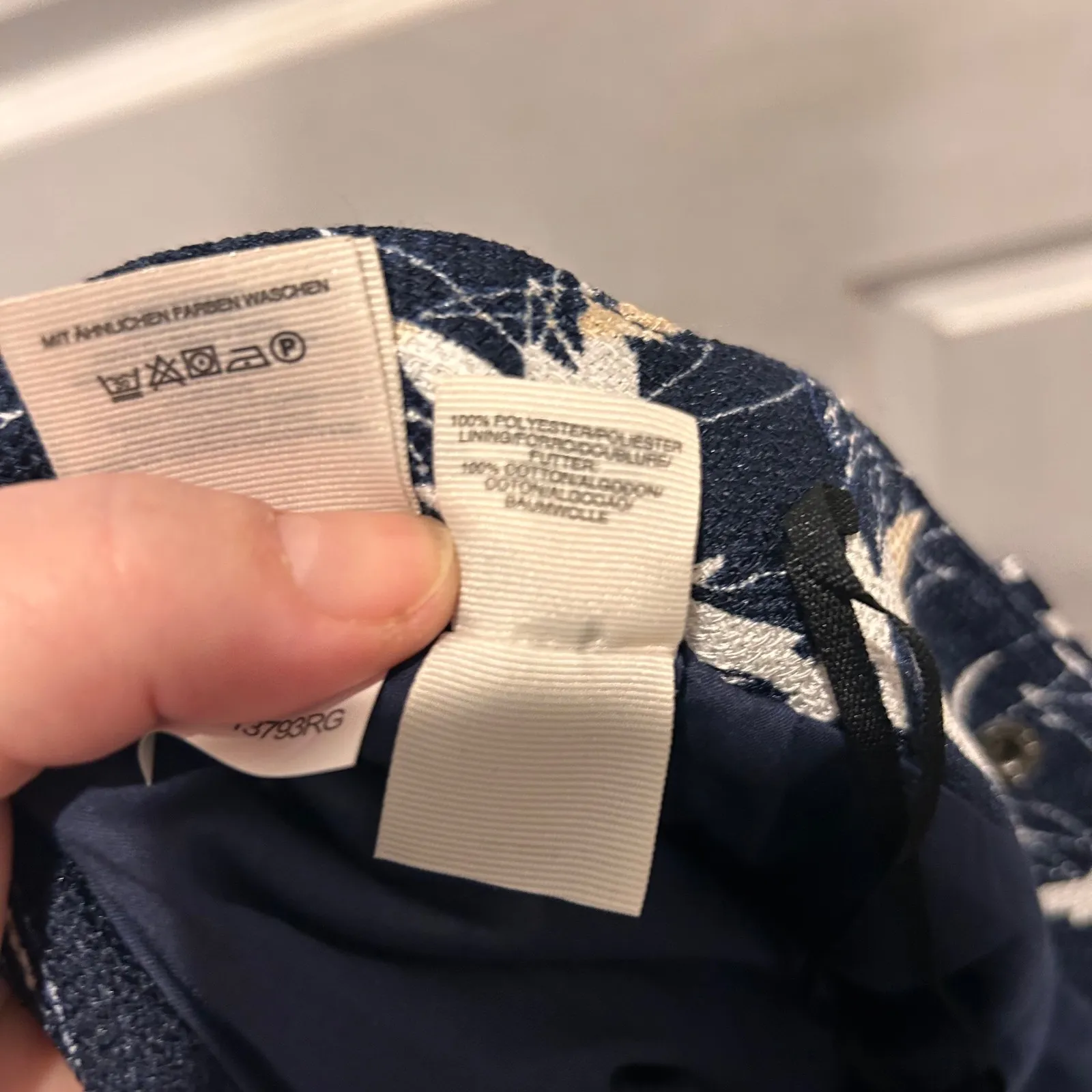 RACHEL ROY Womens 12 :Polynesian Paradise Blue White Bird Print Asymmetrical Black - Image 13