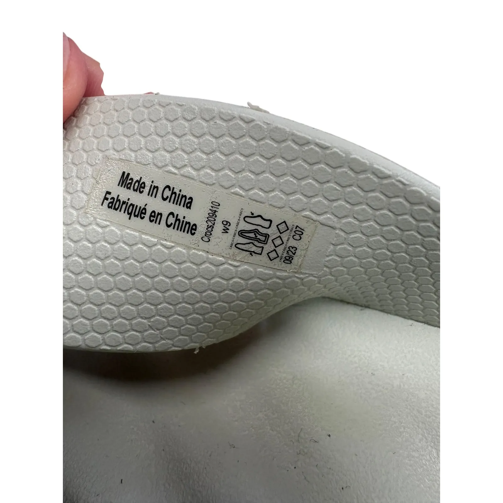 Crocs ‎ Women's Getaway Platform Flip Flops Green Beach Slip On Comfortable 9 - Image 5