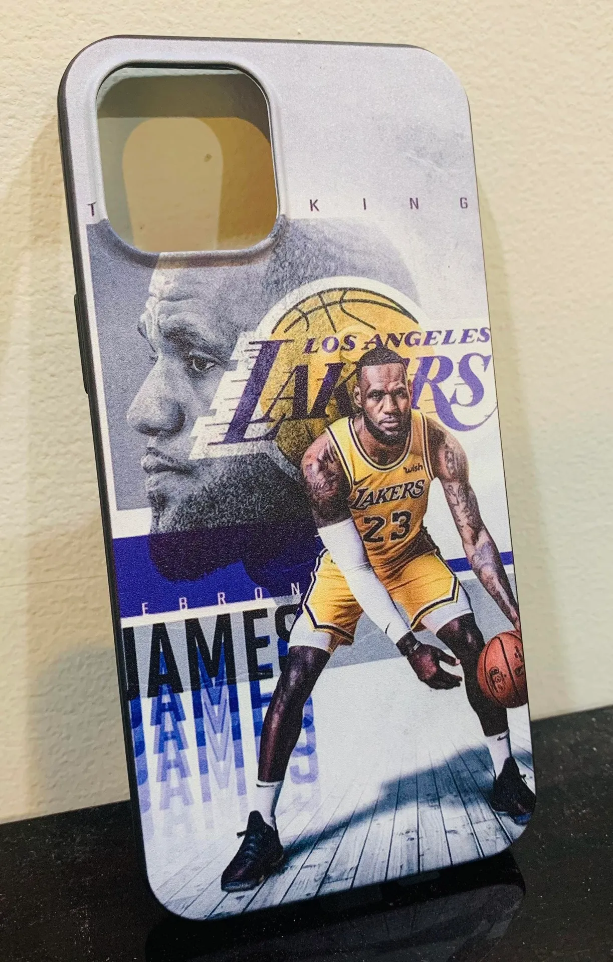 iPhone 12Pro Max Fashion NBA MVP LeBron James Shockproof Case - Image 4